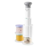 Cuisinart FreezeWand - Máquina de Helados - Heladera de Mano 5 en 1: Helado, sorbete, batido, granizado, mezclas, Vegana, sin lácteos, Lista en 5 min, Compacta y portátil, 3 Tarrinas 240ml