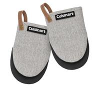Cuisinart Heritage - Mini guantes de horno - 5.5 x 7 pulgadas, guantes de cocina resistentes al calor para horno con palma de neopreno antideslizante, relleno de algodón y bucle de piel sintética