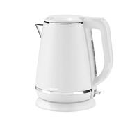 Cuisinart Hervidor de agua eléctrico con jarra | Hervido rápido, sin cable, 3KW | Acero inoxidable | 1,5L de capacidad | Forma parte de juegos coordinados de hervidor y tostadora | Blanco