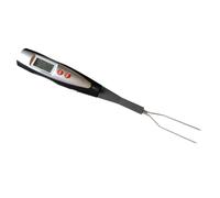 Cuisinart Horquilla de Temperatura Digital Programable con Luz LED Integrada | Termómetro Digital para Carne, Barbacoa y Alimentos | Sonda de Temperatura para Interior y Exterior