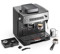 Cuisinart® Máquina de Espresso | Moler, Compactar, Preparar | Espresso, Americano, Cold Brew | Espumador integrado | 16 ajustes | 20 bares | 2,2L | Grano a taza | Lanza vapor | Portafiltro sin fondo