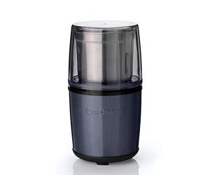 Cuisinart Molinillo eléctrico de especias, molinillo de café, molinillo de nueces, molinillo de semillas para cocina, eléctrico húmedo y seco, cuencos dobles de acero inoxidable fáciles de usar con