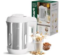 Cuisinart NutSmart Máquina de leche de nueces, almendra, soja, avena barista, anacardo, hace leche en 60 segundos s, máquina de leche a base de plantas, con cesta de filtro, sin colar, capacidad de