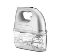 CUISINART Power Advantage Batidora de mano de 7 velocidades, Batidora de globo, Ganchos para masa, Batidores de acero inoxidable Motor de 200 W, Estuche a presión Enchufe blanco EU