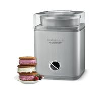CUISINART Heladera ICE-30BCP1, 60 W, 1.23 litros, Acero Inoxidable, Plateado