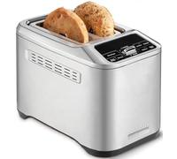 Cuisinart Smart Elite - Tostadora de 2 rebanadas | Ranuras extralargas para pan artesanal | Guarda tus preferencias de tostadas | Vista rápida de elevación alta | Funciones de bagel, rebanada única y