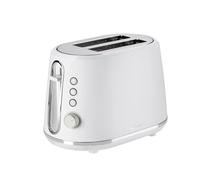 Cuisinart Tostadora de 2 rebanadas | Ranuras extra profundas, ideales para pan grueso | Palanca de elevación | 7 niveles de tostado más descongelación | Disponible hervidor a juego | Blanco