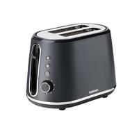 Cuisinart Tostadora de 2 rebanadas | Ranuras extra profundas, ideales para pan grueso y rosquillas | Palanca de elevación | 7 niveles de tostado más descongelación | Disponible hervidor a juego | Gris