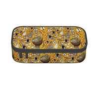 Cuisine - Estuche para lápices de sushi Ramen, bolsa de lápices de gran capacidad, bolsa de cosméticos pequeña para mujeres y hombres, color, 5.0cm*10.5cm*20.5cm, Estuche para lápices