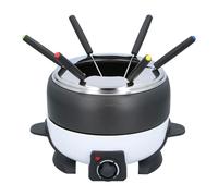 Cuisinier deluxe set de fondue - 6 personas - eléctrica - acero inoxi