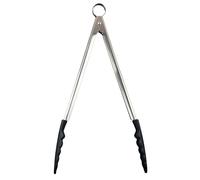 Cuisipro 74708702 Pinzas de Silicona con Cierre de 12 Pulgadas, Negro