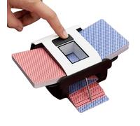 CUIYKAI - Mezclador de cartas automático recargable 2000 mAh, 1 - 2 puentes, para juegos de cartas UNO, póker, Belote, Pinochle, Cassino, Texas Hold'em, Blackjack