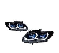 Cujjsrwp Faro Coche Faros Delanteros DRL Hid Angel Eye Bi Xenon Beam Para E92 E93 330i 335i 2006 2007 2008 2009 2010 2011 2012 Modelo De Coche Faros Delanteros(Style B)