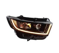 Cujjsrwp Faro Coche Para Ford Para Edge 2015-2018 Modelo De Coche Faros Delanteros LED DRL Hid Angel Eye Bi Xenon Beam Accesorios Faros Delanteros