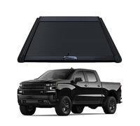 Cujjsrwp Privacidad Cargo Cubierta Carga Accesorios para Camionetas 4x4 para Ford para Ranger T9 2023 Cubierta Lona Enrollable Eléctrica De Aluminio con Persiana Superior