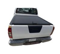 Cujjsrwp Privacidad Cargo Cubierta Carga Cubierta Enrollable Manual Aluminio para Caja Camioneta 4x4 para NAVARA D40 2004-2008 2009 2010 2011 2012 2013 Versión Europea