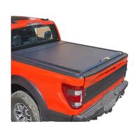 Cujjsrwp Privacidad Cargo Cubierta Carga para Ford para Serie F para F150 para Raptor 2014-2024 Persiana Enrollable Cubierta Rígida Caja Camioneta 4x4 Manija Cerradura Tapa