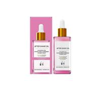 Cujmh Strawberry Vanilla After Shave Repair Oil Pink with Soothing Formula for Skin Restoration