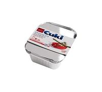 Cuki - Bandejas, aluminio con tapas - 6 Paquetes de 5 unidades [30 piezas]