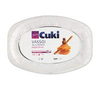 Cuki - Bandejas de aluminio - 8 Paquetes de 3 unidades) [24 unidades]