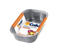 Cuki - Bandejas de aluminio de alto grosor, 2 unidades.