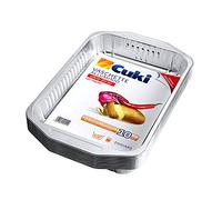 Cuki Vaschette Alluminio Ultra Forza - Confezione da 10 Pezzi
