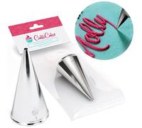 CukkiCakes Boquilla de Repostería Profesional (n2) para Dibujar y Escribir en Galletas, Tartas y Cupcakes - Compatible con Manga Pastelera - Made in Korea