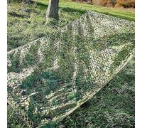 CuKLARYi Red de Camuflaje 210D for Exteriores, Red de Camuflaje for Sombra, for Acampar, Militar, Caza, Tiro, decoración de jardín, Juegos Infantiles, Redes de protección Solar(2x5m/6.5x16.4ft)