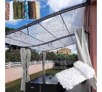 CuKLARYi Red de Camuflaje Militar Reforzada de 4 x 6 m, 5 x 5 m y 5 x 6 m. Ideal for sombrear, Acampar, Cazar, Decorar Fiestas, Proteger del Sol en el jardín, Fundas for Coches.(7x7m(23x23ft))