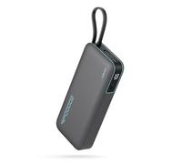 CUKTECH CP25 Power Bank 20.000mAh, Batería Portátil con Cable USB-C Integrado, PD 45W powerbank con 1 x USB-A, Batería Externa Carga Rápida Compatible Phone, Galaxy, Xiaomi, MacBook