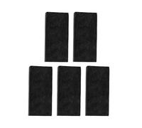 Culata De Ébano Rectangular Sin Terminar Adecuada Para Arcos De Violín 4/4 Accesorios Para Viola DIY(5pcs)