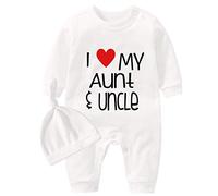 culbutomind - Pelele para bebés gemelos, body para niño y niña, papás nuevo amigo de caza, divertido regalo para bebé, ropa divertida para recién nacidos, 0-3 meses