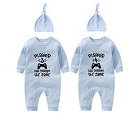 Culbutomind Pelele para recién nacidos y niñas, 3 Play4 Has Entered The Game - Mono para bebé