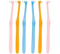 CULEB 6PCS Cepillos Dientes Tuft,Cepillos Dientes Puntiagudos y Redondeados,Pcepillo de Dientes Intersticial,Cepillos Dientes Ortodoncia,para Aparatos de Ortodoncia e Áreas Difíciles