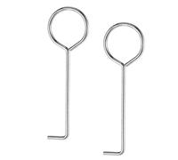 CULEO Piezas de recambio para cerraduras de puertas,Herramienta de llave de apertura universal para cerradura de puerta de 2 piezas