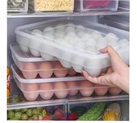 CULER 34 de Red de Caja de Huevo envase de alimento de la Caja de Huevos Frigorífico de almacenaje del Organizador del cajón para Verduras Huevo Caja Bastidores