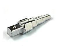 CULER Suministros durables Multiused caseros para los pezones con Herramienta Manual de radiador de Acero Llave de trinquete 10-21mm manija Escalonado útil