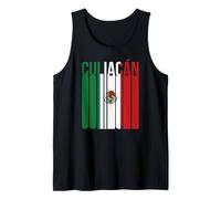 Culiacán Sinaloa México Retro Iglesia Mexicana Viaje de Vacaciones Camiseta sin Mangas