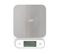 Culimat Báscula de cocina impermeable Digital Blanco-plata