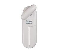 Culinare C10015 MagiCan Abrelatas Manual, Blanco, Plástico/Acero inoxidable, Manija Aumentada, Cómoda, Abre Latas de Cualquier Tamaño