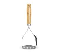 Culinare Naturals C70008 Machacador de Patatas, Bambú Sostenible/Acero Inoxidable, 27cm x 10,5cm, Diseñado para Puré de Patatas y Verduras