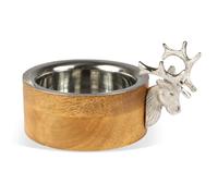 Culinary Concepts Reposa botellas Huntsman ciervo madera de mango 13 cm