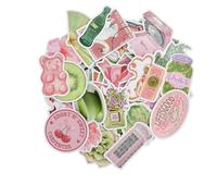 Culinavog 100 Piezas Pegatinas Aesthetic, Pegatinas Scrapbooking, Autocolantes Fantásticas, Pegatina Decorativas, Sticker Bonitas para Decorar Botellas de Agua y Laptops, Stickers para Niños y Adultos