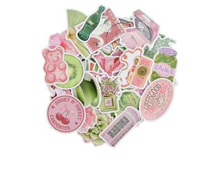 Culinavog 100 Piezas Pegatinas Aesthetic, Pegatinas Scrapbooking, Autocolantes Fantásticas, Pegatina Decorativas, Sticker Bonitas para Decorar Botellas de Agua y Laptops, Stickers para Niños y Adultos