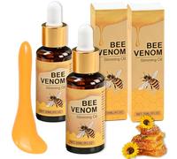 Culinavog 2 Unidades 30 ml Aceite Adelgazante, Aceite Adelgazante de Veneno de Abeja, Aceites de Suero de Veneno de Abeja, Aceites Reafirmante para Masaje de Cuerpo, Apto para Todo Tipo de Pieles