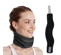 Culinavog Collarín Cervical Suave, Cuello de Espuma para Aliviar el Dolor de Cuello, Collare Cervicale Ortopedico, Ajustable Descompresor cervical para Dormir, Dolor de cuello y soporte (M)