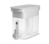 Culligan Dispensador de filtro de agua con tecnología ZeroWater de 5.2 L, incluye filtro de agua avanzado de 5 etapas, certificado para reducir el plomo, PFAS total (Forever Chemicals), mercurio