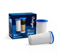 Culligan Filtro de repuesto con tecnología ZeroWater, paquete de 2, filtro de agua avanzado de 5 etapas, certificado IAPMO para reducir el plomo, PFAS total (Forever Chemicals), mercurio, fluoruro y