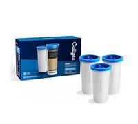 Culligan Filtro de repuesto con tecnología ZeroWater, paquete de 3, filtro de agua avanzado de 5 etapas, certificado IAPMO para reducir el plomo, PFAS total (Forever Chemicals), mercurio, fluoruro y