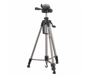 Cullmann 52118 - Trípode móvil Alpha 1800 con Soporte para Smartphone (Altura de extensión 140 cm, tamaño de Embalaje 56 cm, con Cabeza de 3 vías, Carga máxima 2 kg, Peso 900 g), Plata